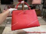 Best Quality Clone Louis Vuitton CAPUCINES BB Ladies Rubis Handbag for sale